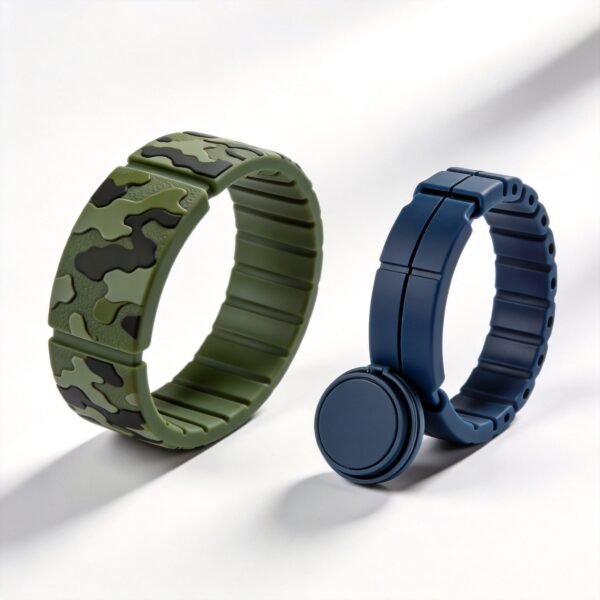 Foldable Portable Silicone Wrist Band